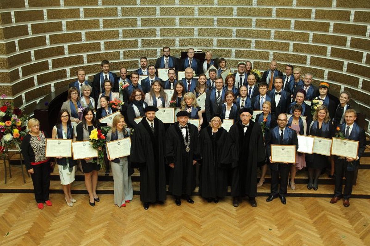 2015. gada doktoru godināšanas ceremonija. Foto: Toms Grīnbergs, LU Mediju un mārketinga centrs