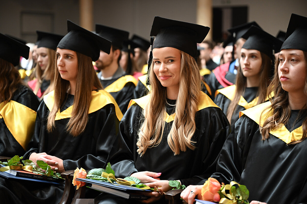 Graduation ceremony at UL. Photo: Vilnis Pļaviņš.