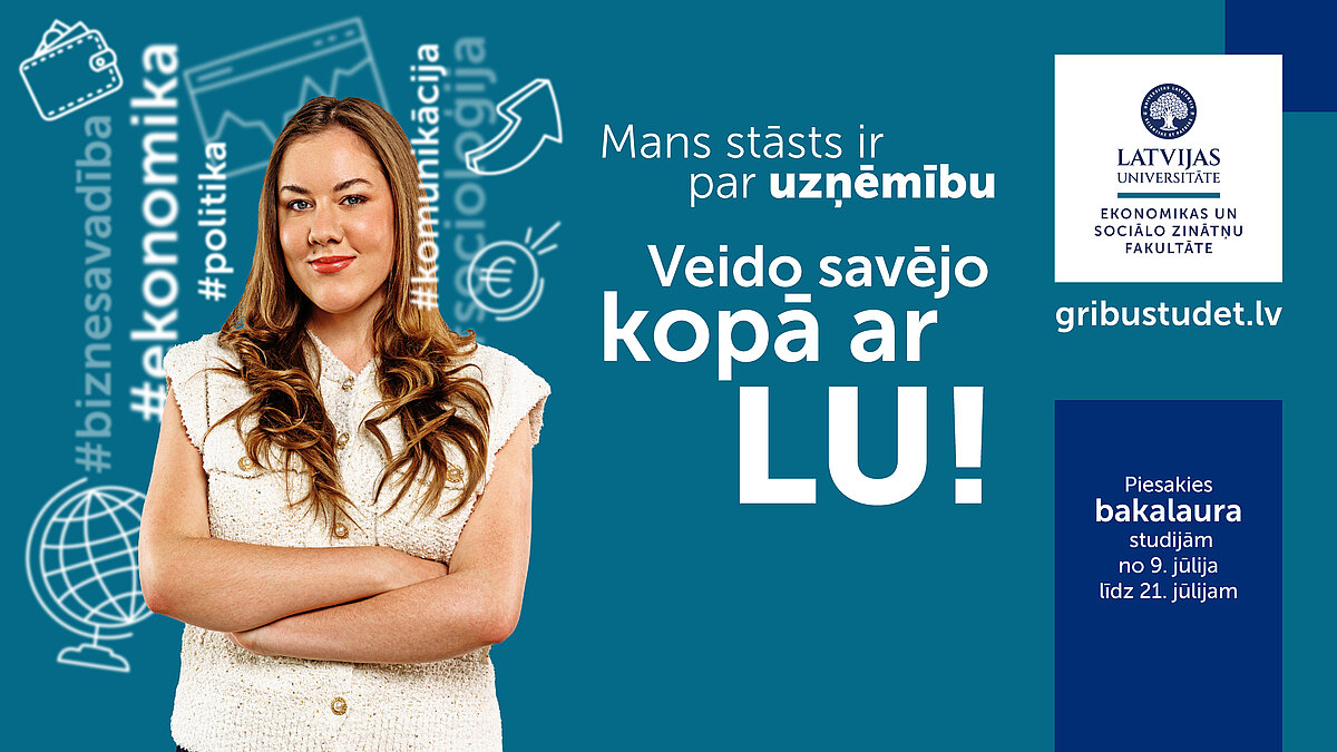 Liene ir LU ESZF bakalaura studiju programmas "Politikas zinātne" 2025. gada absolvente.