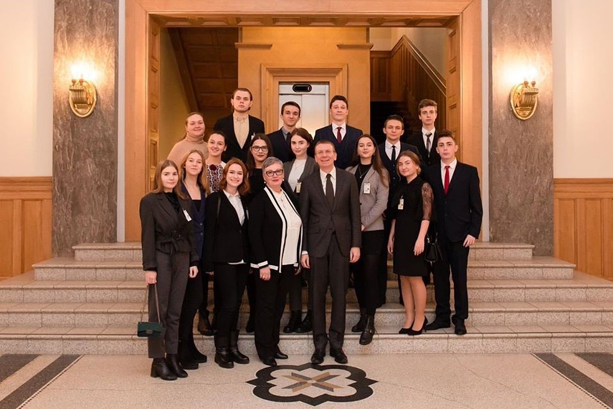 Tikšanās ar LR Ārlietu ministru E. Rinkēviču. Rīga, 18.2019, Ārlietu ministrija