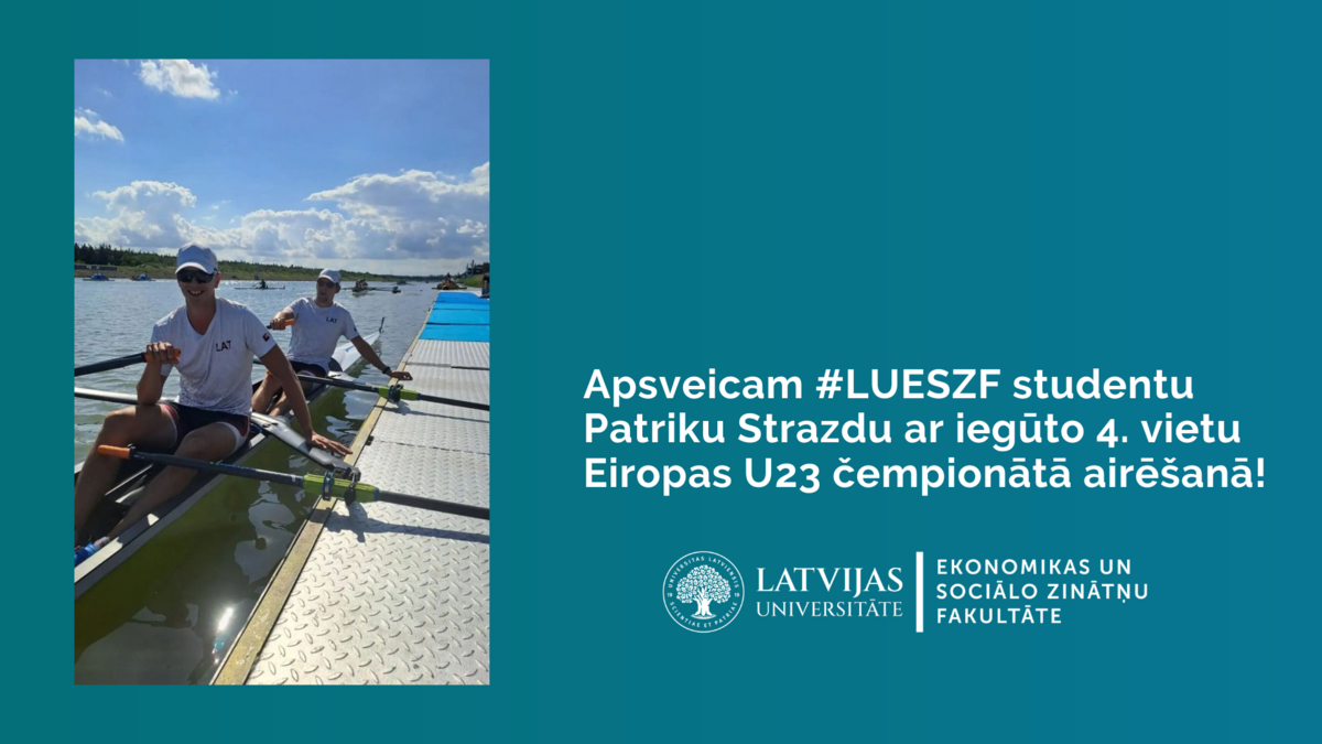 Attēlā: Patriks Strazds kopā ar pārinieku Emīlu Niku Donavu. Foto no P. Strazda personīgā arhīva.