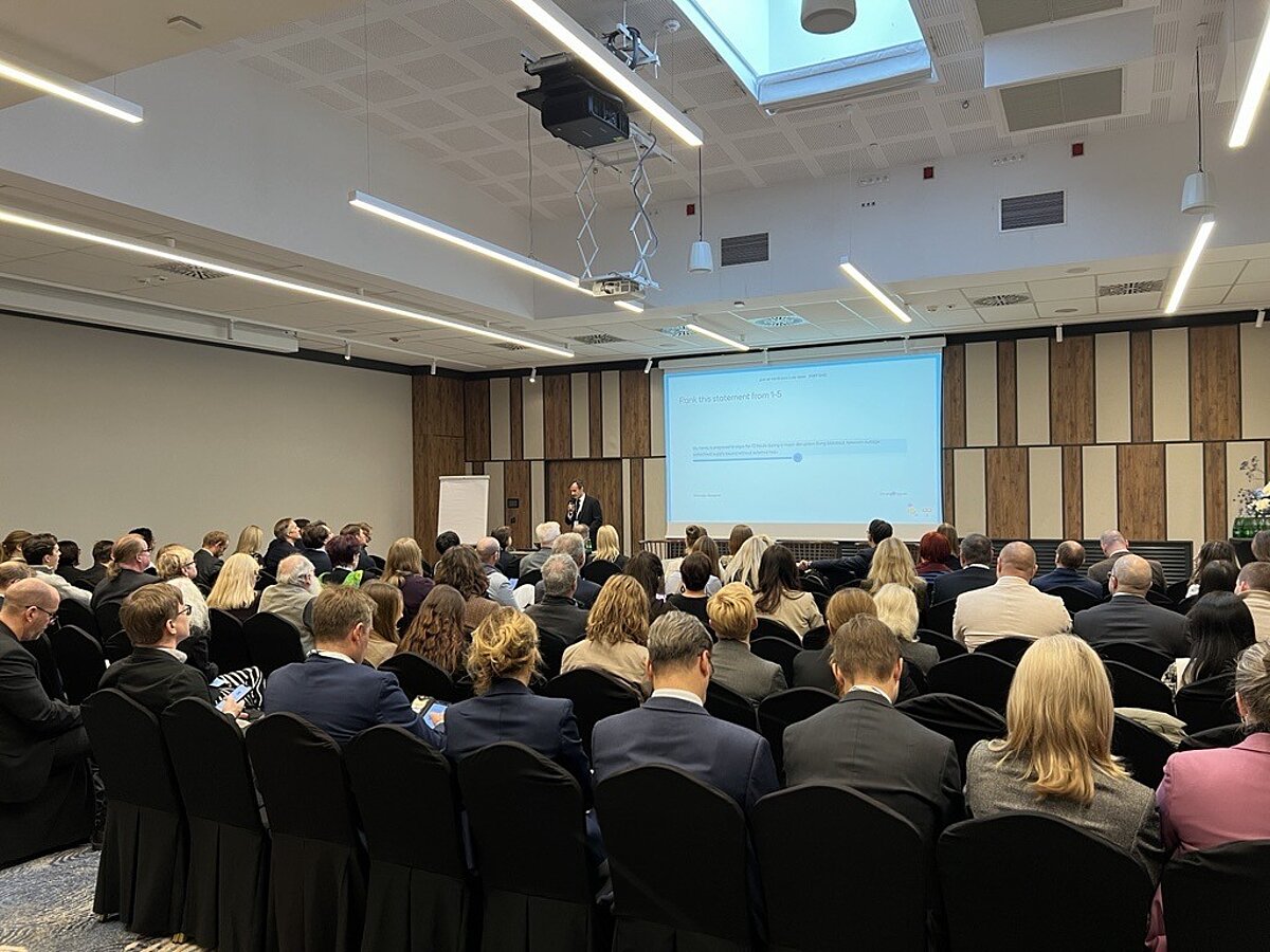 Foruma laikā. Foto no I. Birkas personīgā arhīva.