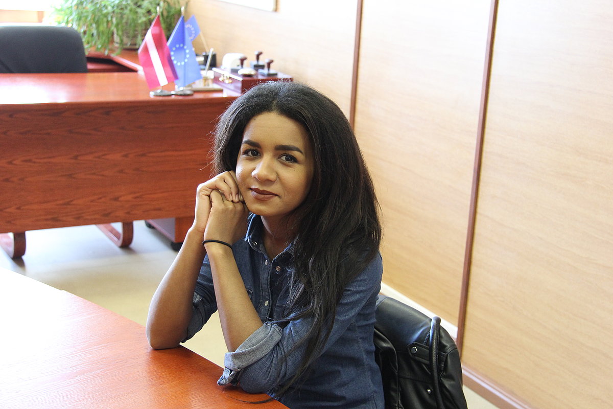 Aminata Savadogo. Foto: Elīna Ogsta, LU EVF