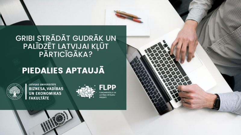 Piedalies aptaujā par MVU digitālo transformāciju